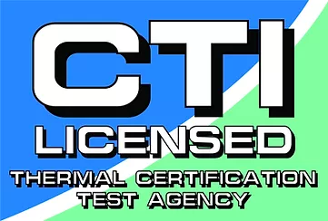CTI Licensed Testing Agency for thermal certification (STD-201)